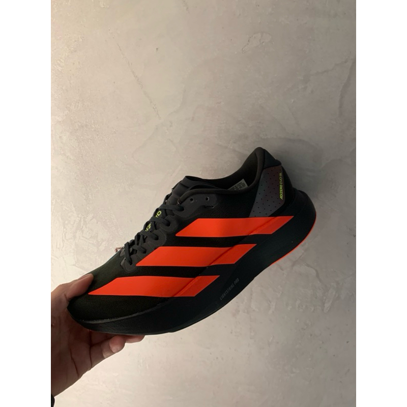 現貨 ADIDAS Adizero Evo SL 黑 橘 慢跑鞋 男鞋 JR3414 | 蝦皮購物