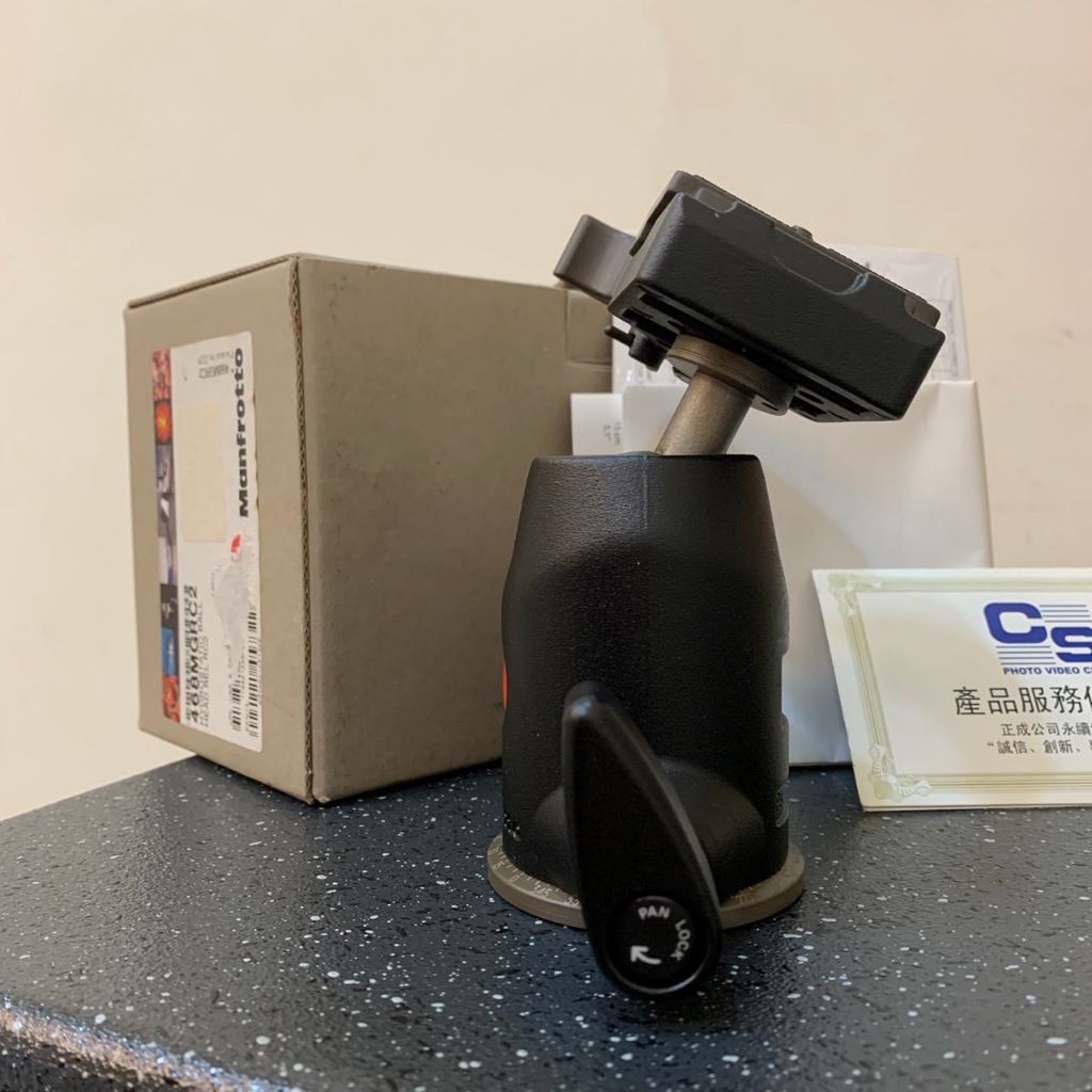 現貨】全新Manfrotto 曼富圖M468MGRC2 鎂合金球型雲台RC2快拆板正成