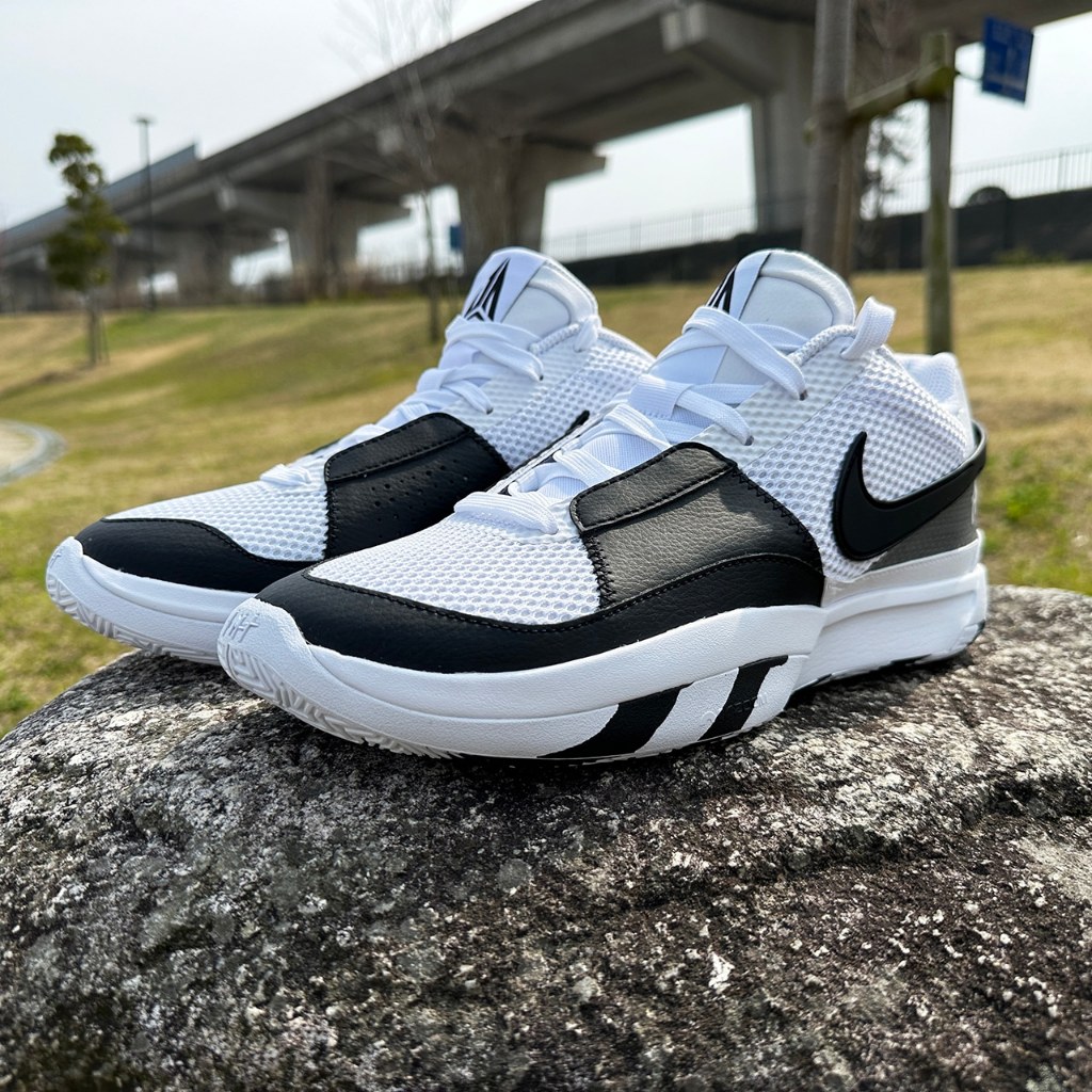 ☆CHIN代購☆ NIKE JA1 XDR 耐磨大底 白底黑勾 實戰鞋 DR8786-101 籃球鞋 現貨 | 蝦皮購物