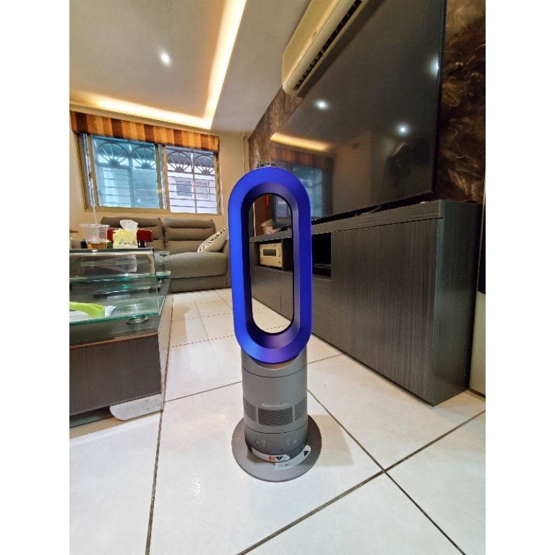 dyson AM05 涼暖氣流倍增器 循環扇 電暖器 科技藍 極新 原價19900元 售5000元 | 蝦皮購物