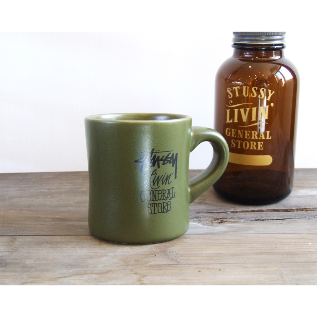 全新絕版Stussy Livin' General Store GS Diner Mug 馬克杯日本製