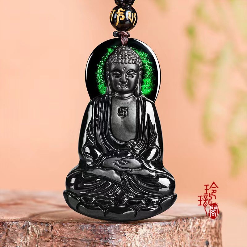 清時代 三彩翡翠 佛像彫刻 吊墜 天然石 玉飾り 縁起物 古玉 古玩 旧家蔵出し 清時代 三彩翡翠 佛像彫刻 吊墜 天然石 玉飾り 縁起物 古玉 古玩 旧家