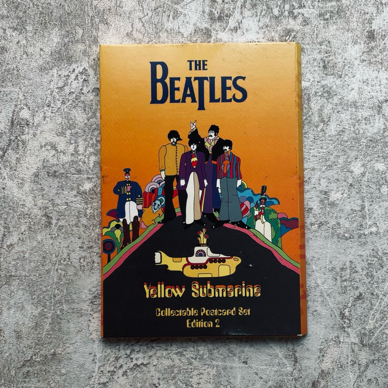 絕版收藏｜披頭四經典動畫黃色潛水艇明信片＋The Beatles Yellow Submarine VCD光碟片 | 蝦皮購物