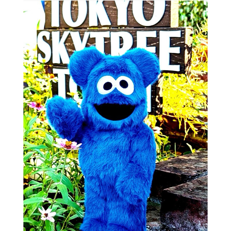 MEDICOM BEARBRICK 400% Cookie Monster – Grail Point