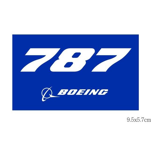 波音 787 9.5X5.7CM 貼紙 S-B787 | 蝦皮購物