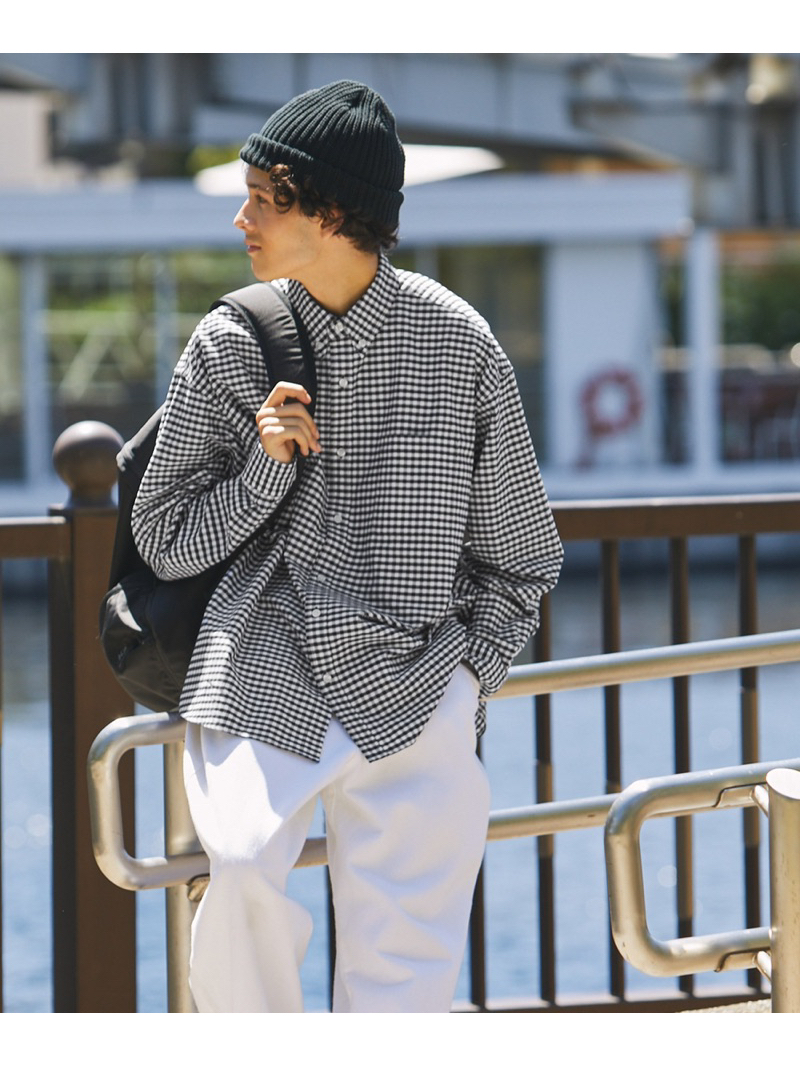 VERTEX】HECT 🇯🇵 Oxford BD L/S Shirt 寬版條紋格紋牛津襯衫