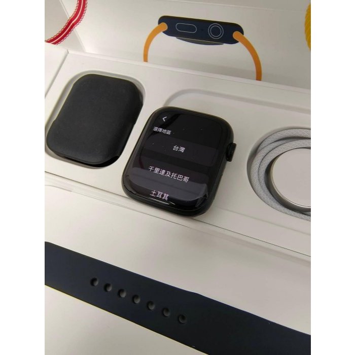 台揚通訊~ Apple Watch Series 8 GPS 午夜鋁金屬 45 MM 智慧手錶 A2771~ | 蝦皮購物