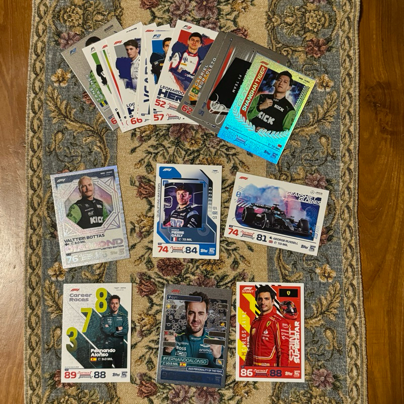 F1一級方程式 Turbo Attax 2024卡包 卡牌 球員卡 topps 現貨 | 蝦皮購物