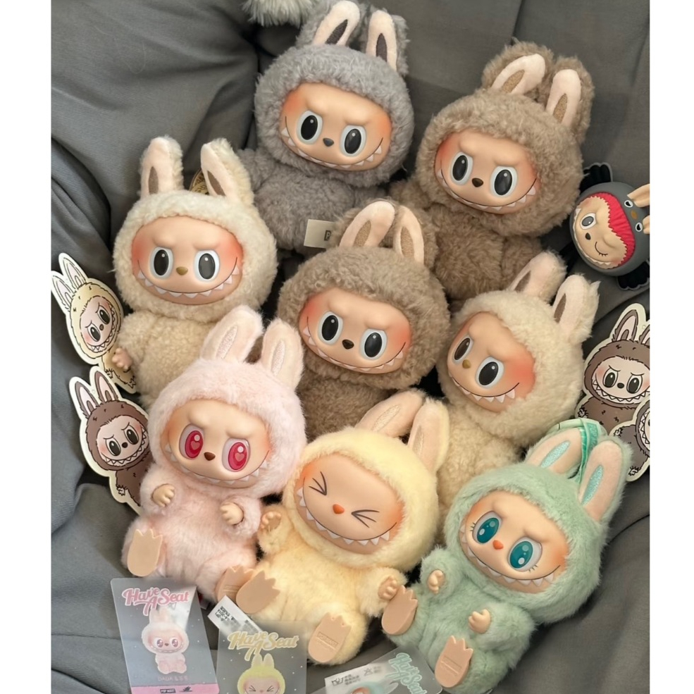 【逢甲 FUZZY】Pop Mart 泡泡瑪特 Labubu 拉布布 一代 心動馬卡龍 二代 坐坐派對 盲盒 盒抽 公仔 | 蝦皮購物