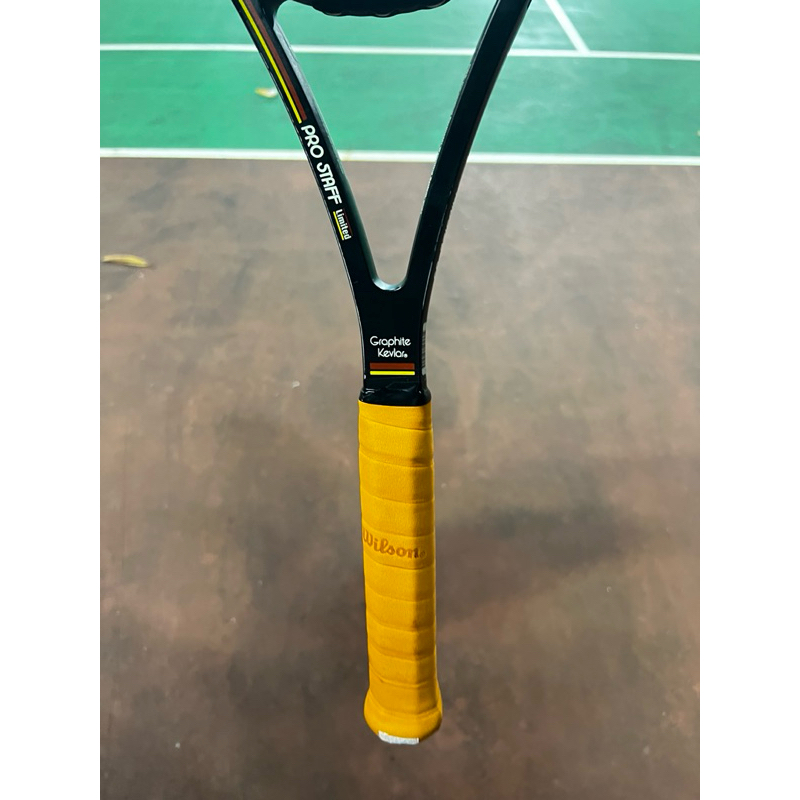 Wilson Pro Staff 6.0 初版非復刻版費德勒神現拍85拍面約338克| 蝦皮購物