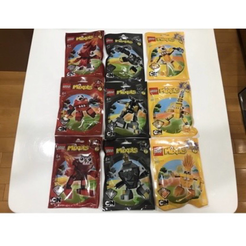 Lego 41500 ～ 41503 ～ 41506 ～ 41508 Mixels 1 合體小精靈 第一代 大全套九包 | 蝦皮購物