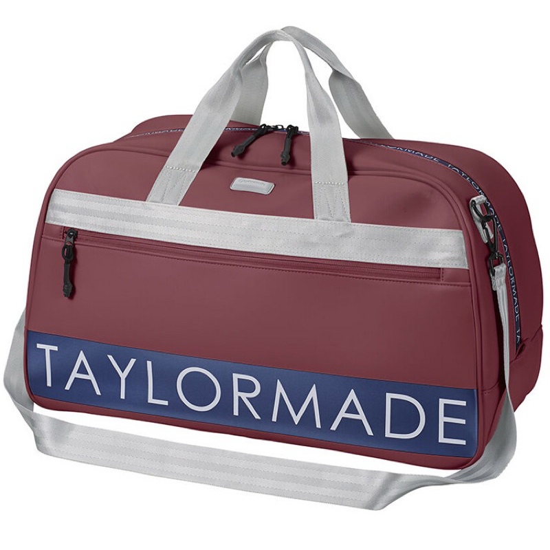 全新售TaylorMade TD257 Boston Bag 衣物袋 N94209 酒紅 高爾夫球 波士頓包 旅行袋 | 蝦皮購物
