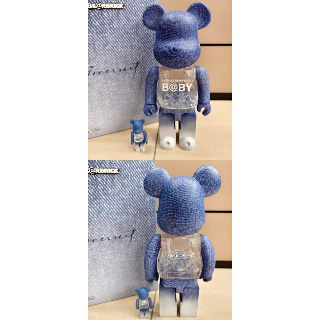 MY FIRST BE@RBRICK B@BY INNERSECT 2021 牛仔千秋400%+100% | 蝦皮購物
