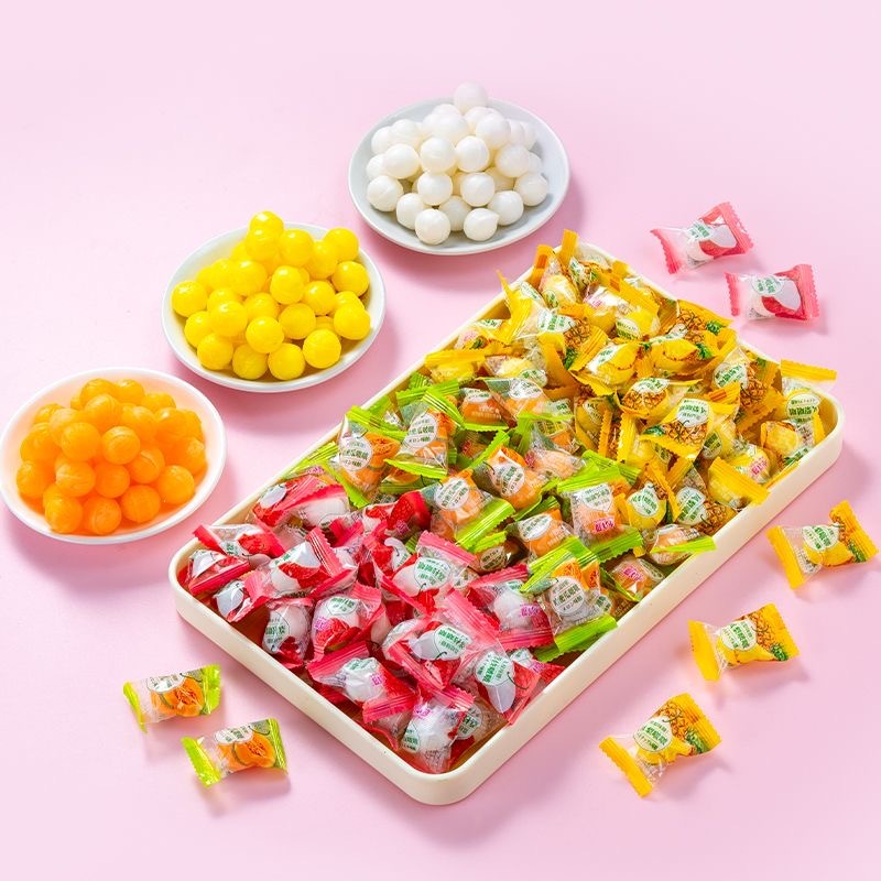 新品🎀糖果 糖 水果糖 菠蘿味糖荔枝果汁硬糖水果硬糖結婚喜糖招待零食約會糖獨立小包裝批發 | 蝦皮購物