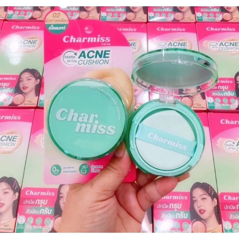 🇹🇭泰國Charmiss ACNE CUSHION 氣墊粉餅8g | 蝦皮購物