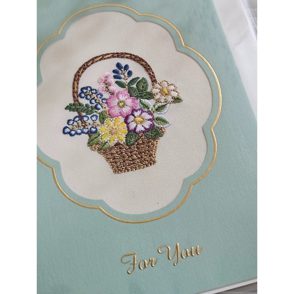 日本製 刺繡卡片 手工卡片 萬用 生日 聖誕 感謝 祝福小卡 交換禮物 | 蝦皮購物