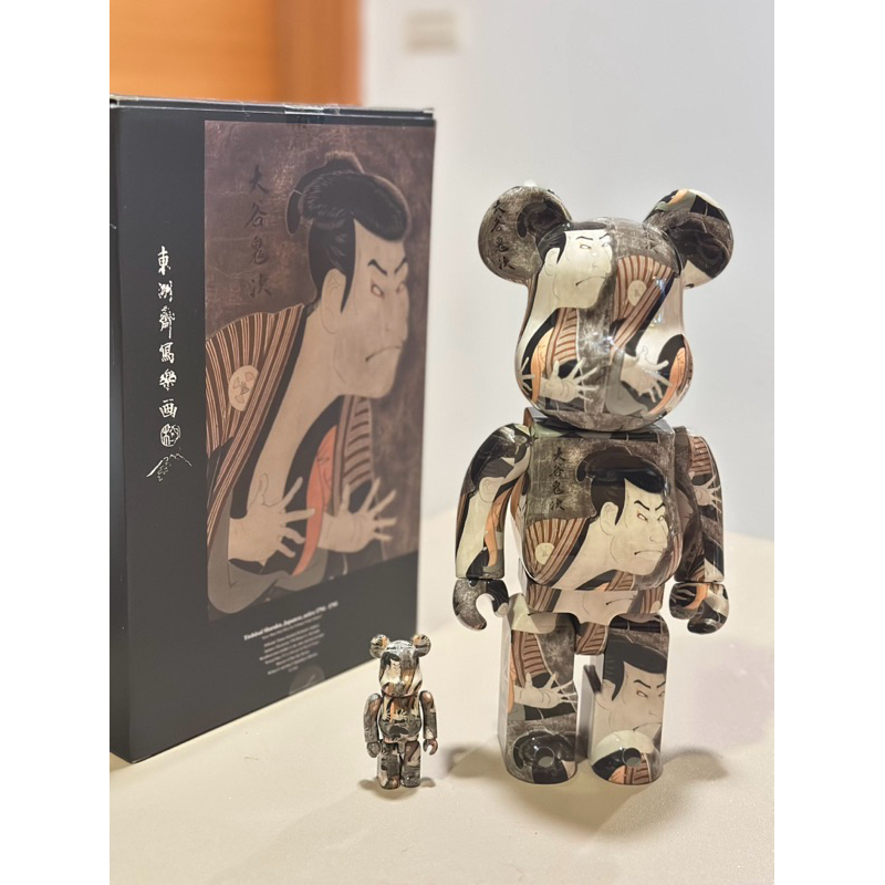 現貨🔥BE@RBRICK BEARBRICK 東洲齋寫樂三代目大谷鬼次の奴江戸