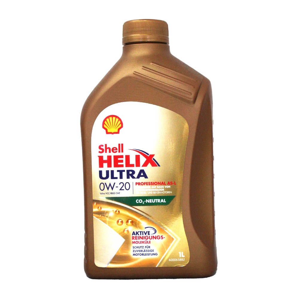 【易油網】SHELL ASL 0W20 VOLVO車認證 原裝進口 合成機油 殼牌 | 蝦皮購物