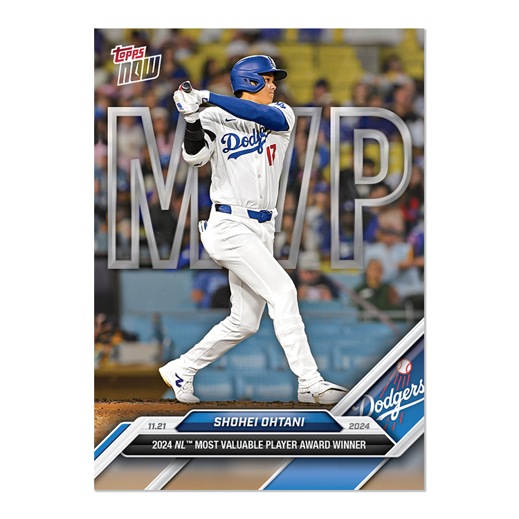 Topps Now 大谷翔平 Shohei Ohtani 50/50 50轟50盜 年度MVP OS-6