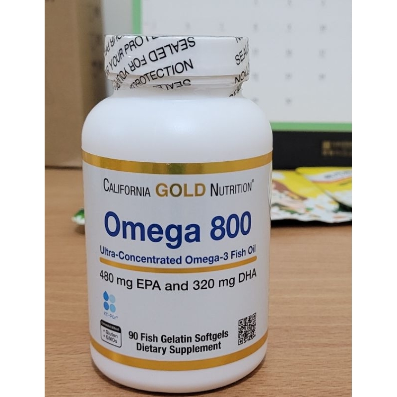 【California Gold Nutrition 現貨】Omega 800 80%rTG魚油） | 蝦皮購物
