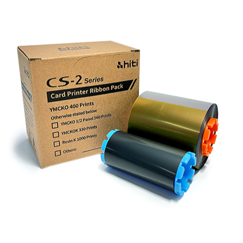 CS-200E彩色色帶(CS-2 Series YMCKO 400專用耗材組)(HITi印卡機)(CS200E) | 蝦皮購物
