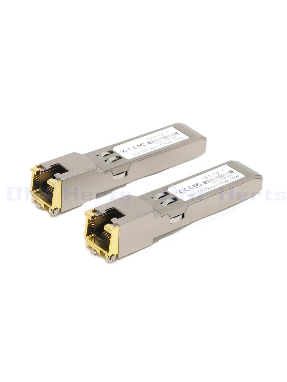 Cisco SFP-GE-T Compatible 1000Base-TX SFP Transceiver (Copper, 100m, RJ-45, Non-DDM, C-Temp