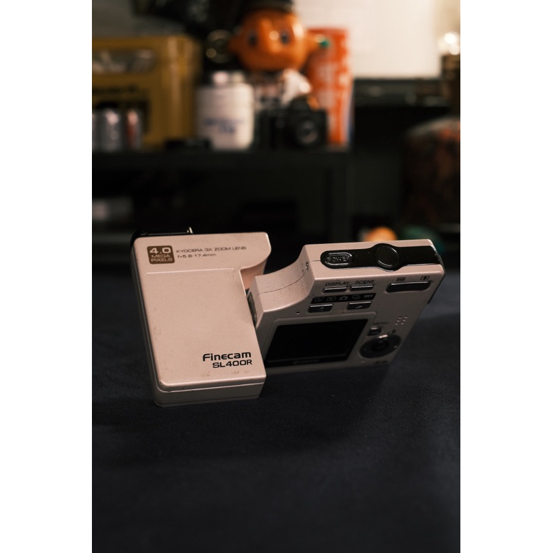G.S.〕 美品Kyocera Finecam SL400R 粉色｜ 卡片CCD數位相機｜ | 蝦皮購物