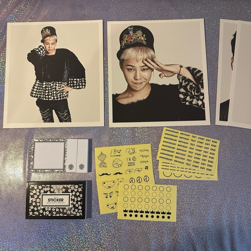 限量已絕版✨Bigbang 2014 SEASON'S GREETINGS 寫真年曆組GD 權