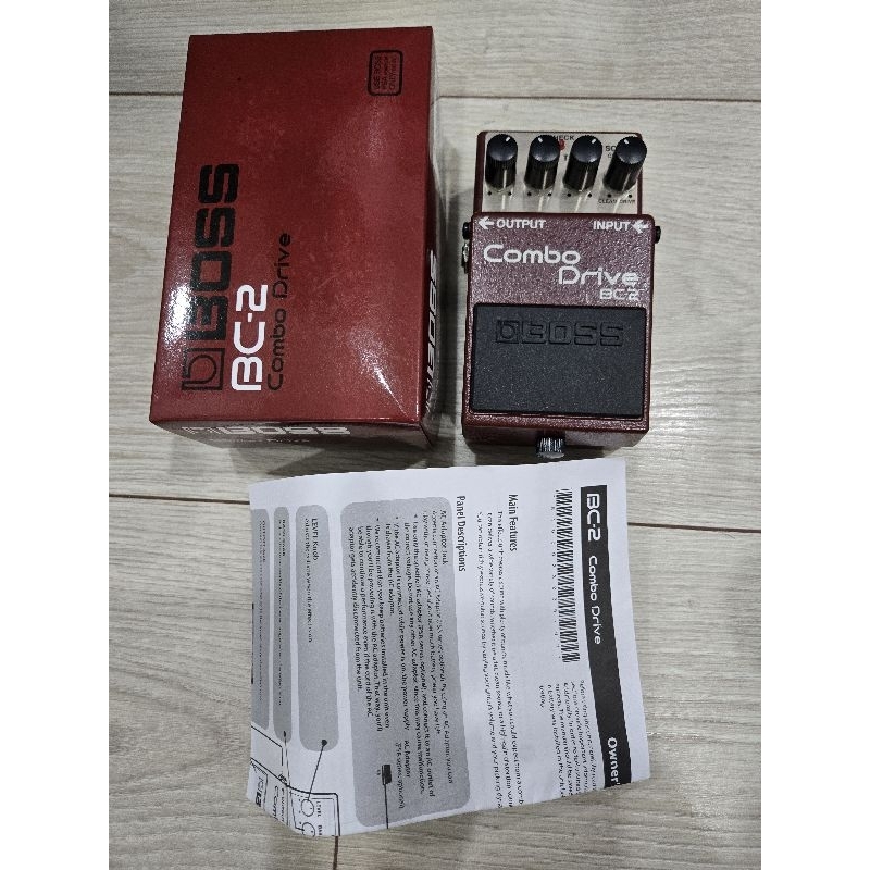 Boss BC-2 BC2 破音效果器Combo Drive 英式經典電吉他| 蝦皮購物