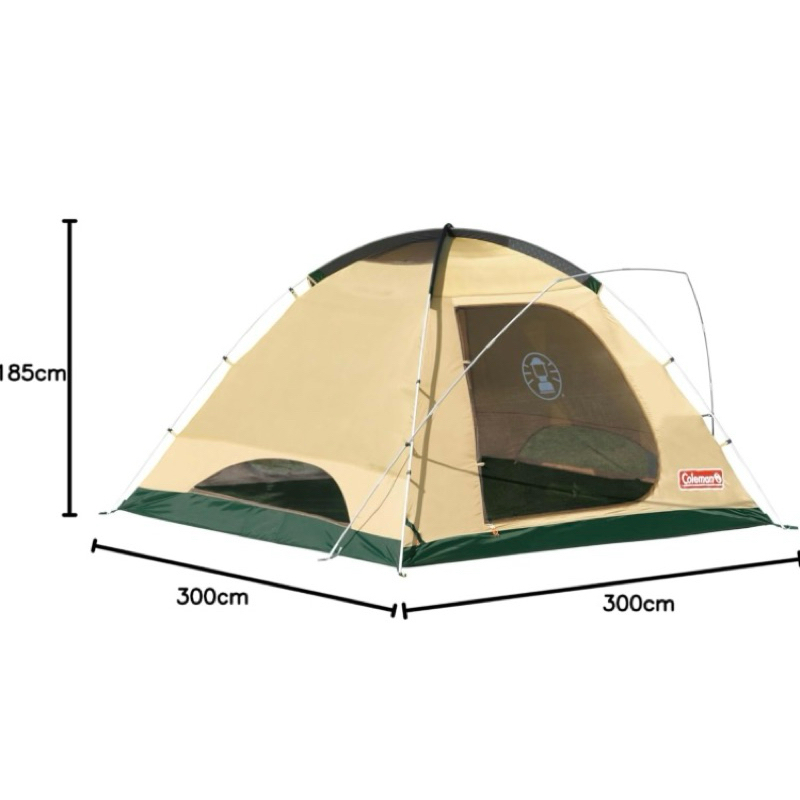Coleman tough wide dome 300EX lll4-6人帳300帳3露附原廠內地墊