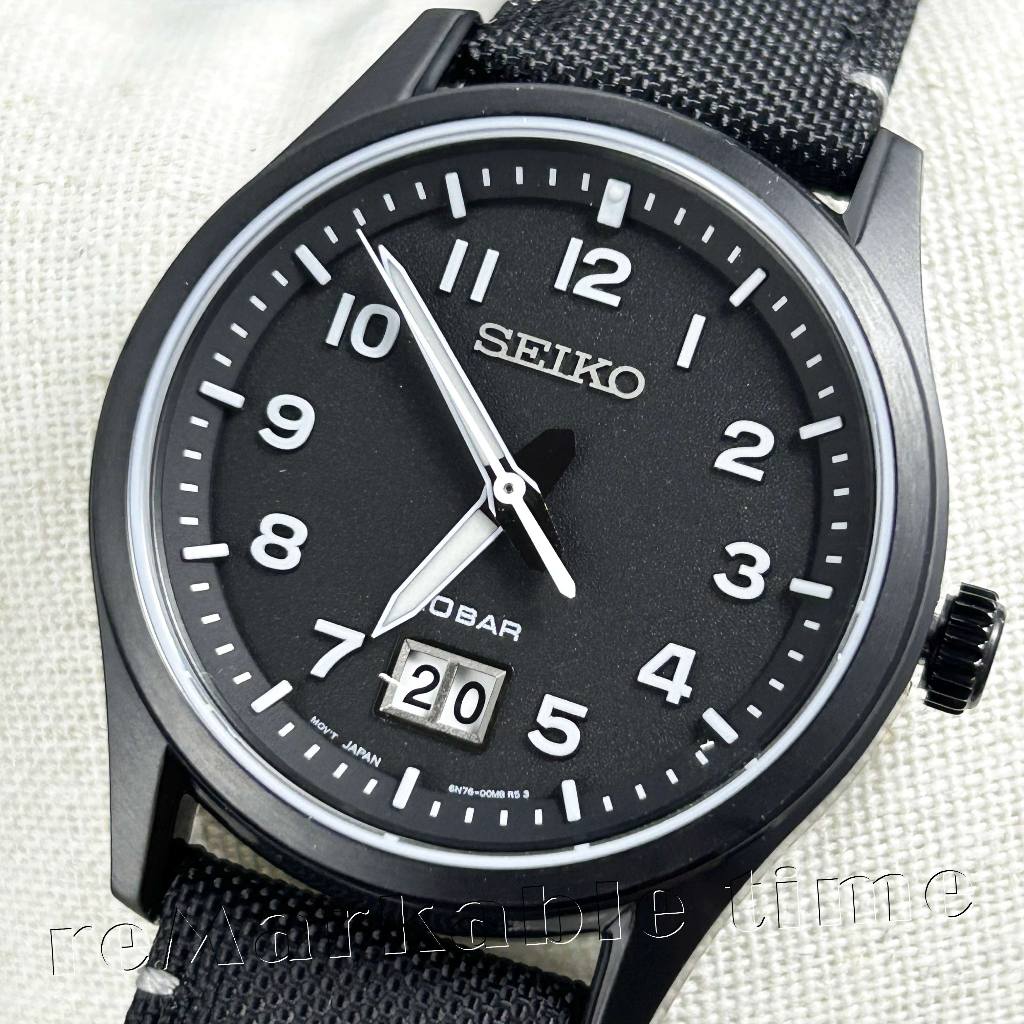 SEIKO Quartz Black | SUR571 main image 1