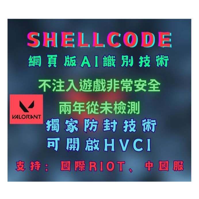 valorant特戰英豪 shellcode私人版本 ai輔助 | 蝦皮購物