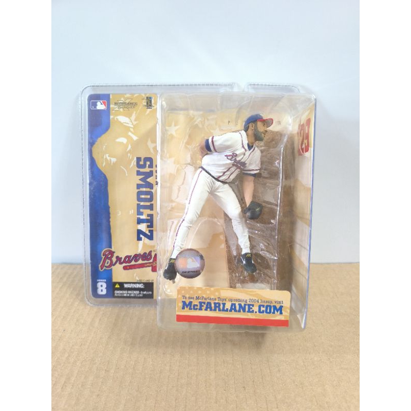 McFarlane MLB 8 John Smoltz フィギュア MLB 勇士隊麥法蘭8代John Smoltz 公仔美版正版限量美國職棒大聯盟FOCO