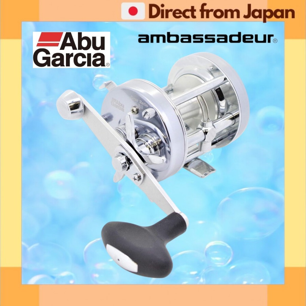 Moulinet Lance-appâts Abu Garcia Ambassadeur 6500 CS Rocket Rouge - Neuf, Japon