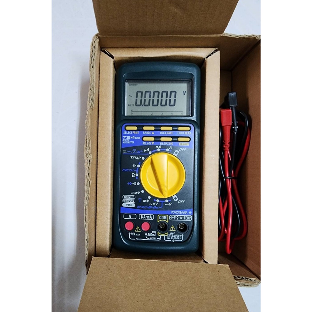 YOKOGAWA 橫河電機優良品734-02 73402 FLUKE 87V 三用電表三用電錶