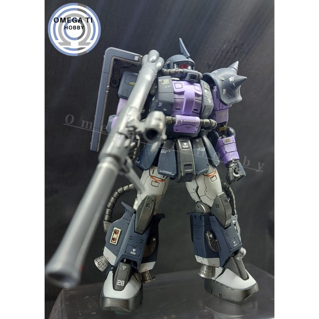 【奧米改 Omega Ti】RG 1/144 機動戰士鋼彈MSV 羅伯特薩克II改 黑色三連星 完成品 模型 噴塗 代工 | 蝦皮購物