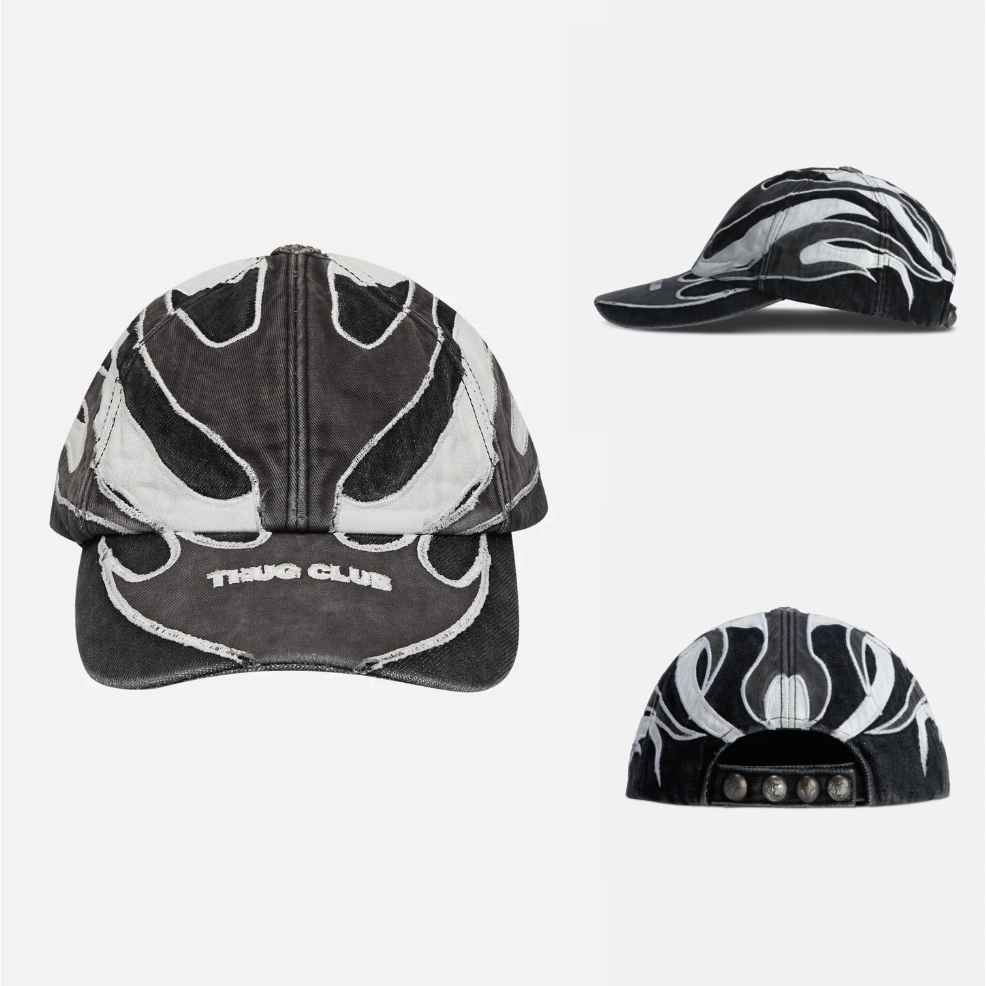 Thug Club_Chopper Cap (Black) TOBIRA