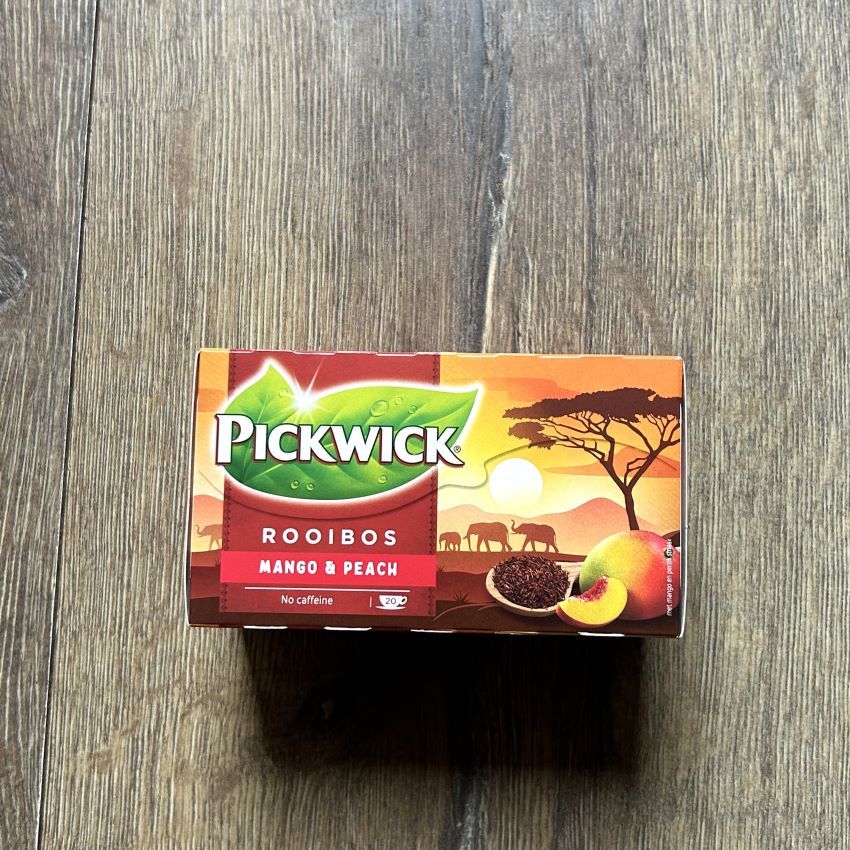 Pickwick Mango & Perzik Rooibos Thee - 12 X 20 Theezakjes - View #2