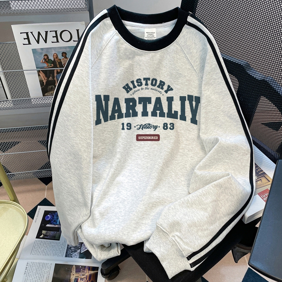 #33【 $99買一送一 】UNUSED 57 撞色側間薄衛衣 main image 0