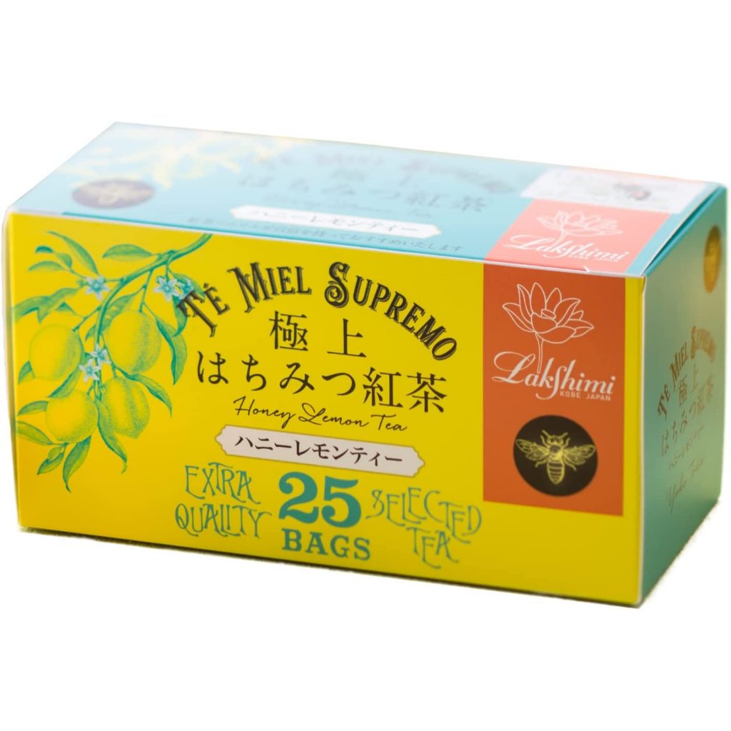 日本神戶Lakshimi 極上蜂蜜系列茶包25包袋/盒極上蜂蜜紅茶蜂蜜水果茶