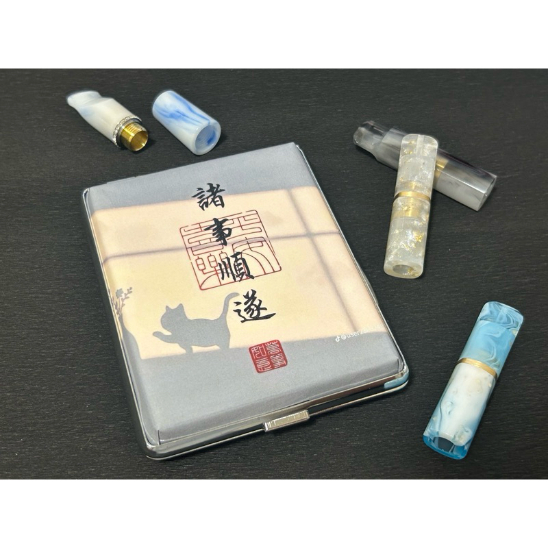 佛系客製造型菸盒 ️附同圖案鐵卡一張 磁鐵 ️毛玻璃/水玻璃/菸盒/家用盤/玻璃煙盒/Y盒 | 蝦皮購物