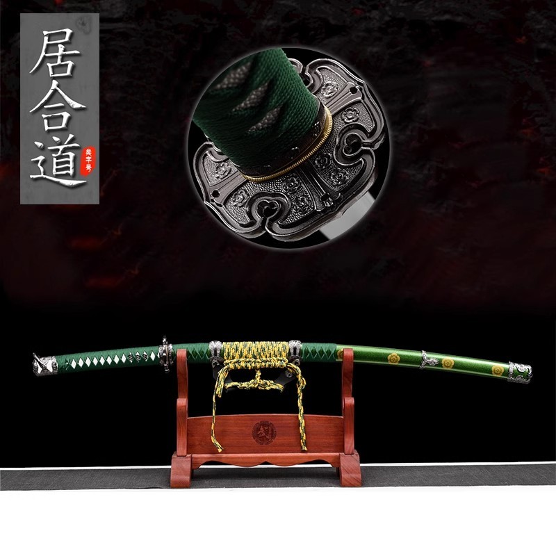 武士刃DIY 居合道 太刀 龍泉刀劍 動漫打刀 木鞘COS刀具防身冷兵器未開刃 | 蝦皮購物