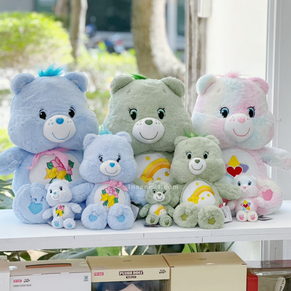 泰國CARE BEARS CAREBEARS 彩虹熊玩偶25CM 娃娃多款多色【Insane 泰國CARE BEARS CAREBEARS 彩虹熊玩偶25CM 娃娃多款多色【Insane