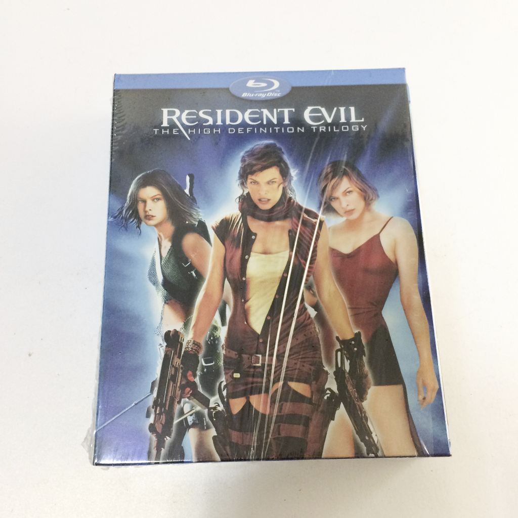 二手正版藍光BD 惡靈古堡三部曲 RESIDENT EVIL THE HIGH DEFINITION TROLOGY 一 蝦皮購物