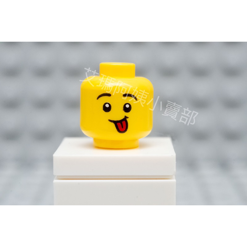Lego樂高 樂高頭 樂高人偶 雙表情 特殊吐舌 全新正品 | 蝦皮購物