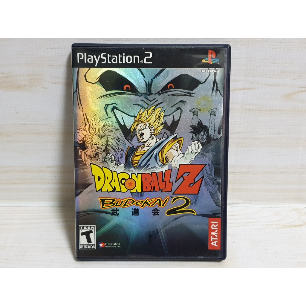 {哈帝電玩}~PS2 原版遊戲 七龍珠Z 武道會2 Dragon Ball Z 2 美版 光碟無刮 有盒無書~ | 蝦皮購物