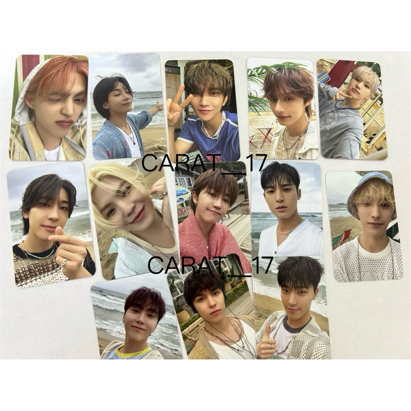 SEVENTEEN 迷12 SPILL THE FEELS 特典卡GS25 wvsjp wvs 簽售卡幸運卡