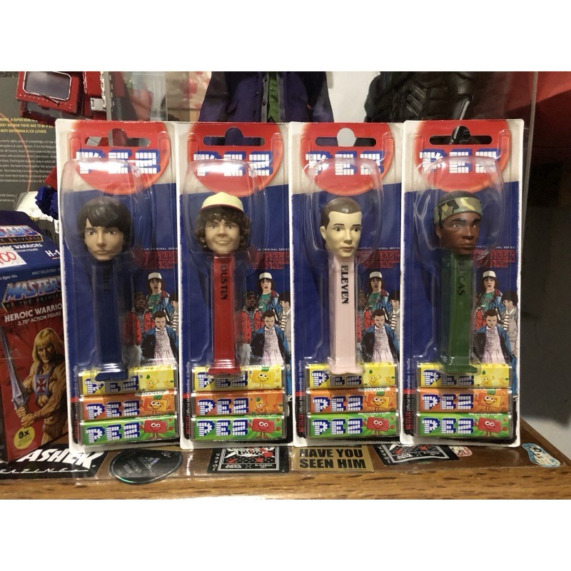 STRANGER THINGS 怪奇物語 NETFLIX 美劇 影集 PEZ 貝思糖 給糖器 Eleven 11 | 蝦皮購物