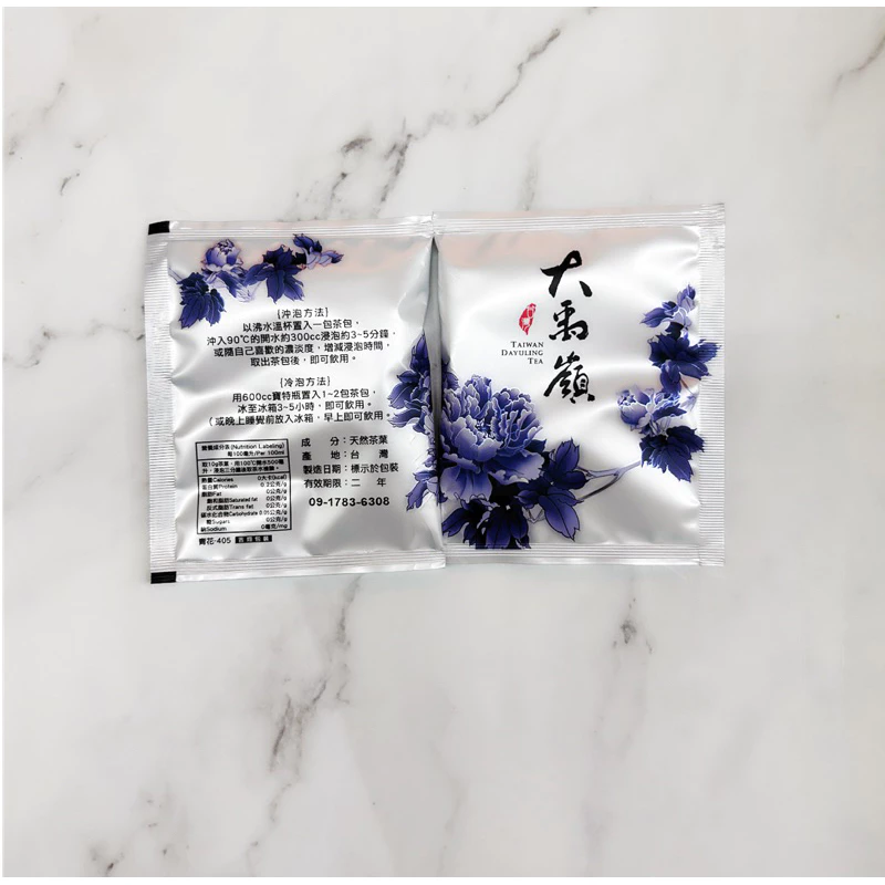 臺灣茶直營 大禹嶺高山烏龍袋茶