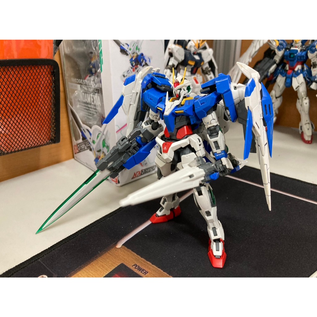 RG 00 Raiser 00R 鋼彈 已組 殺肉 | 蝦皮購物